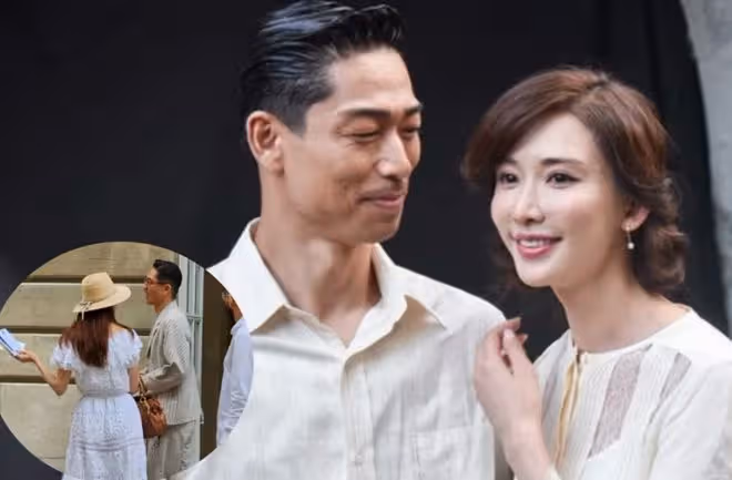 林志玲否認家暴，與丈夫游凡爾賽宮背舊包主動示好，雙腿暴露年齡