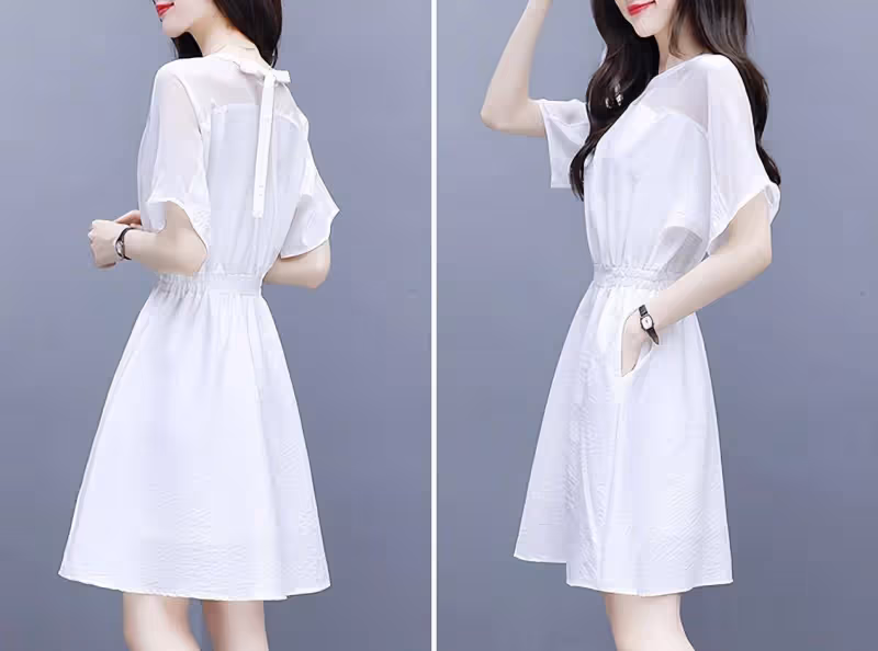 並非所有袖子都是休閒風格,今天看看這件衣服,女神風