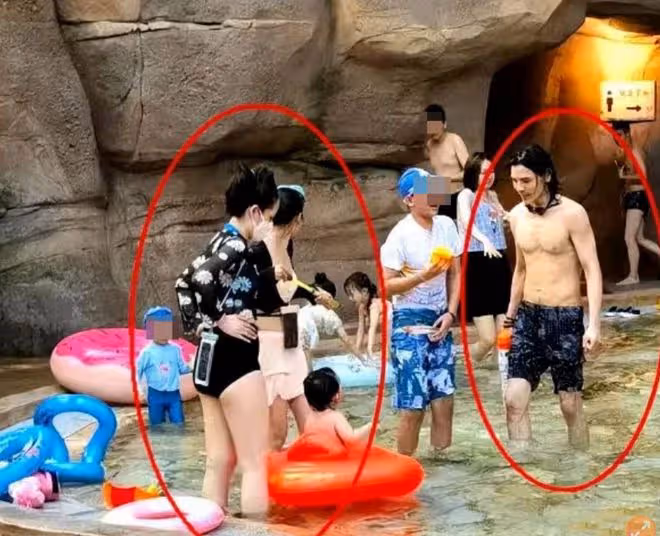 郭碧婷泳裝生圖曝光,有小肚腩和普通人沒區別,當媽後太接地氣