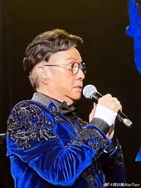 72歲譚詠麟暴瘦14斤,疑又被粉絲扯手加重傷勢須打石膏