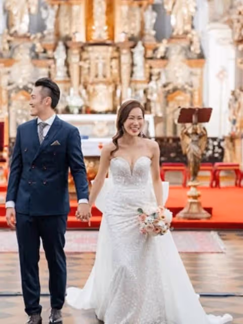 新鮮!TVB前主播歐洲大搞新式婚禮,只邀2位賓客出席連父母都不請