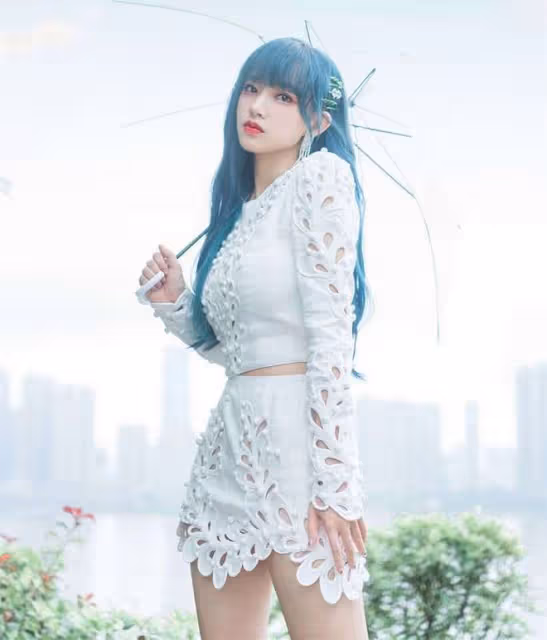 25歲女星穿泳衣秀火辣身材！凹凸有致曲線完美，否認為梁朝偉生子