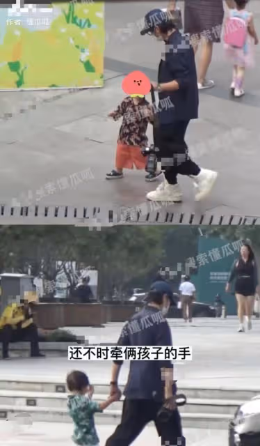 曝陳坤又秘密生倆兒子,攜一家六口開心出行,本人火速回應引熱議