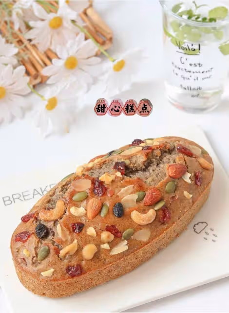 無油無糖❗️免打發香蕉全麥蛋糕❗️低卡飽腹❗️