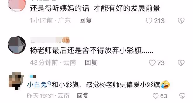 小彩旗陪楊麗萍回老家！跟一旁推大包行李，身材豐腴大變樣似男孩