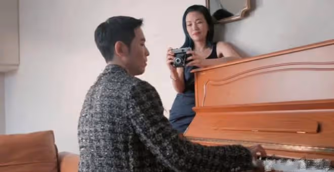 蕭敬騰與50歲未婚妻合體登封,老蕭擁著林有慧滿臉溫柔,太甜了