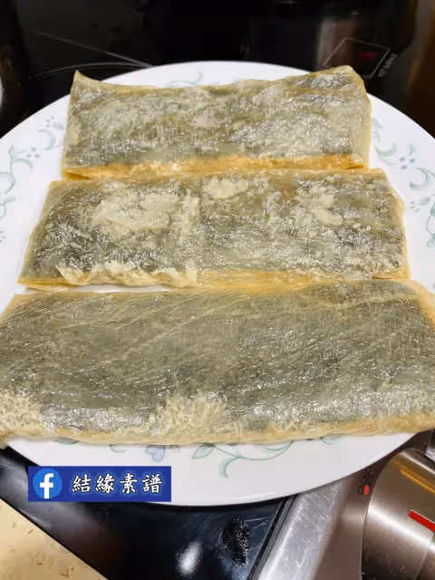 簡單材料,在家也能製作素魚片