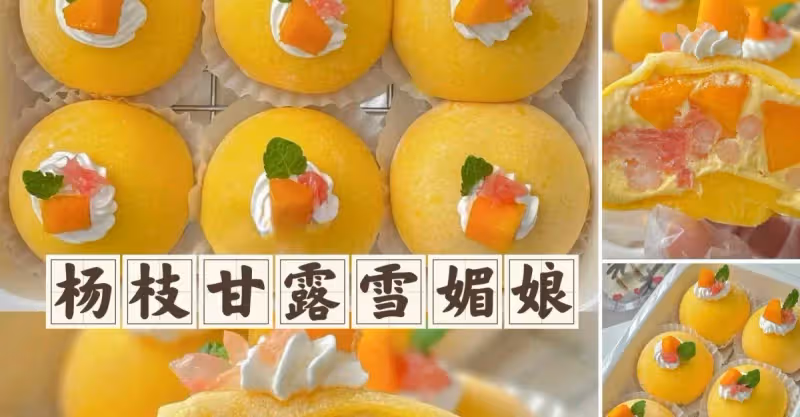 軟fufu~糯嘰嘰‼️🌷楊枝甘露雪媚娘