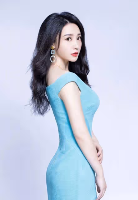 柳岩身穿露肩緊身連衣裙,展現玲瓏的曲線身材,吸睛