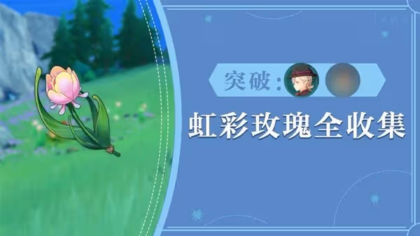 《原神》73個虹彩薔薇採集路線分享