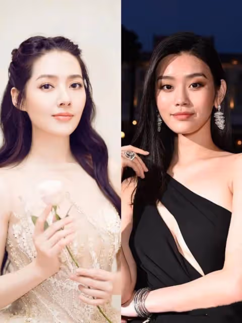 奚夢瑤罕曬女兒正臉,1歲妹妹八字眉搶鏡,被指是「女版何猷君」