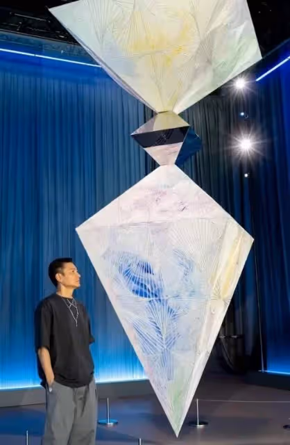 劉德華藝術展公開父女畫作，談11歲女兒：她是藝術家，我只是藝人