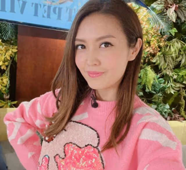 TVB女星因身材好收到騷擾信息,今現身酒會,澄清與男友分手傳聞