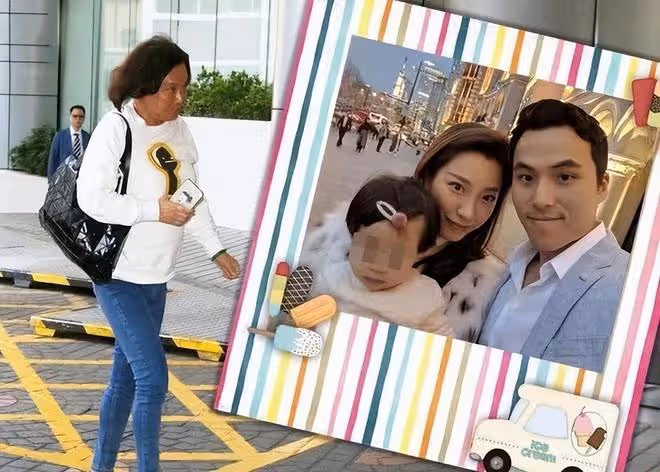 何超蓮陪媽媽陳婉珍逛街,三太穿布鞋打扮相當低調