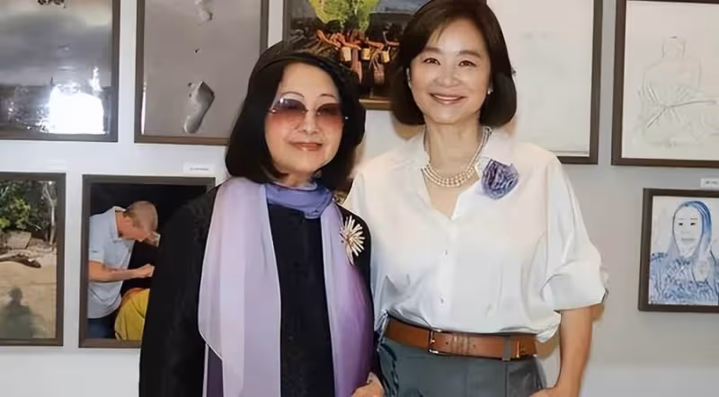 林青霞：我這輩子最正確的決定，就是為丈夫生下兩個女兒