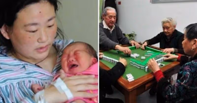 我坐月子,婆婆不幫忙帶孩子,天天去隔壁打麻將,有次手機落家裡面,我給她送,一推開門後我哭了