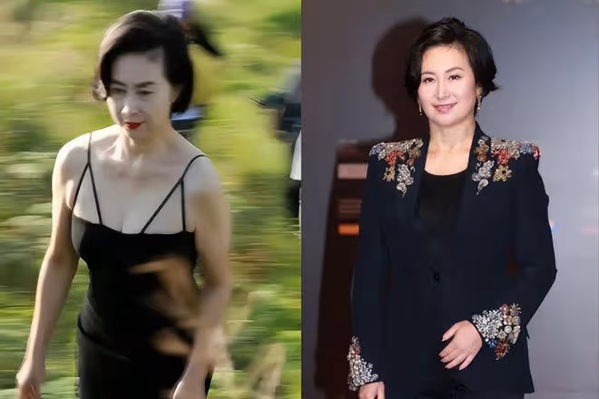 何超瓊現身貴州引爭議，在田間土地穿清涼緊身弔帶，被諷不得體