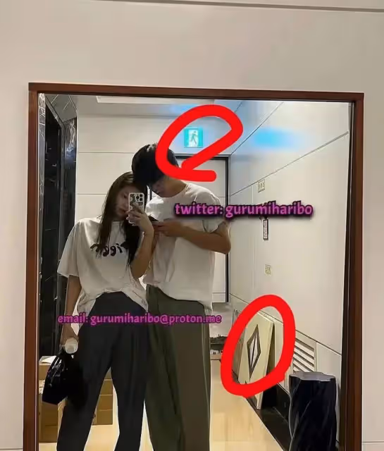 因為自拍照片的背景，引發了網友對於Jennie和V此前合照的討論
