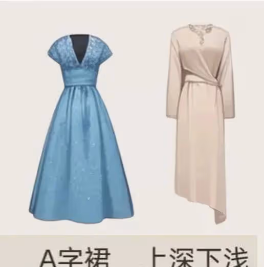 選擇哪一個做老婆最好?您的體型是什麼?不同身材選擇什麼裙子