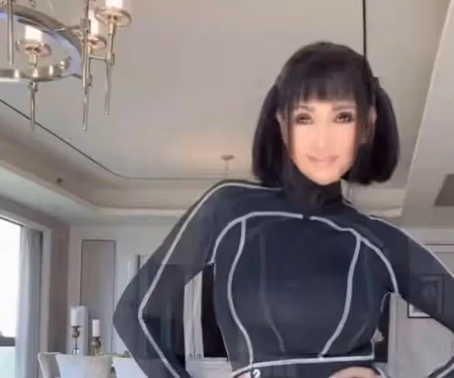 歌手張咪怎麼了,手舉吊瓶輸液仍穿高跟鞋跳舞,樂觀精神令人讚嘆