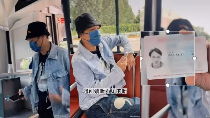 搭公車坐博愛座!金馬影帝被趕「下秒秀61歲身分證」乘客乖乖閉嘴~身份曝光「跟劉德華一樣大咖」