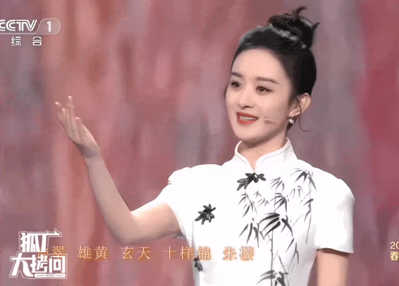 央視鏡頭下,楊冪趙麗穎的差距簡直不要太明顯,趙麗穎又贏麻了