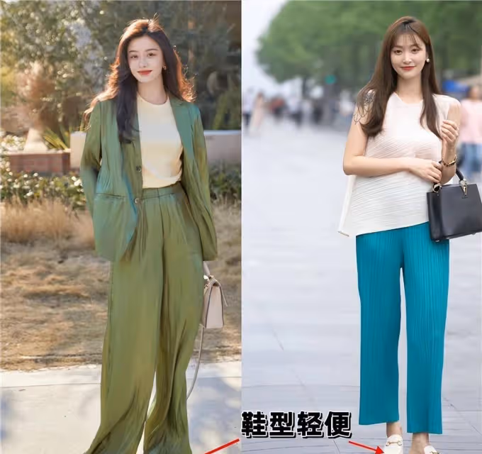 當然,上了年紀的女人還是穿「平底鞋」看起來最有型!這樣穿的話,