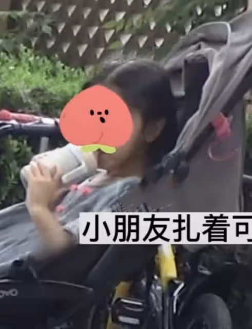 趙又廷推嬰兒車接女兒放學,4歲Rhea在內地讀書,被贊神似高圓圓