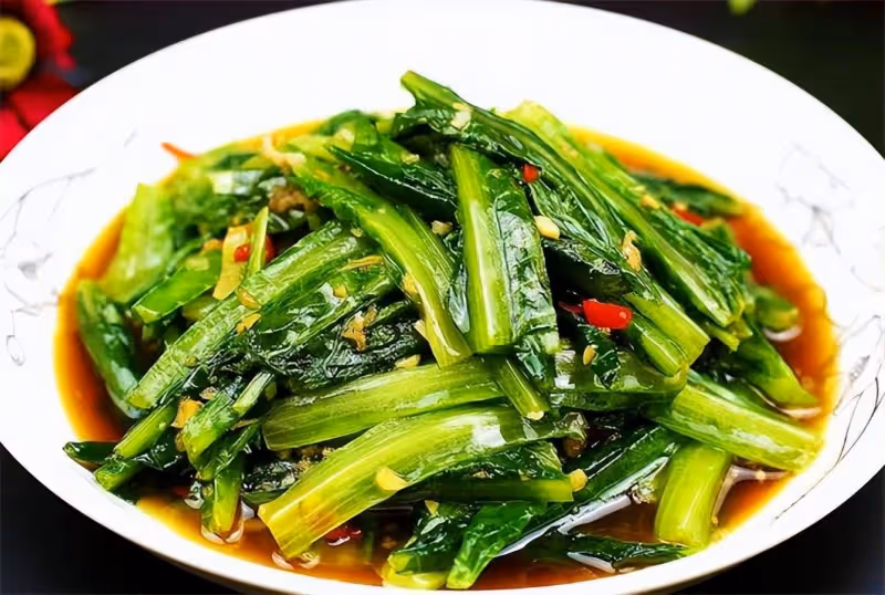 萵筍葉別再扔了,這樣做開胃菜,清脆爽口不苦澀,好吃下飯又減脂
