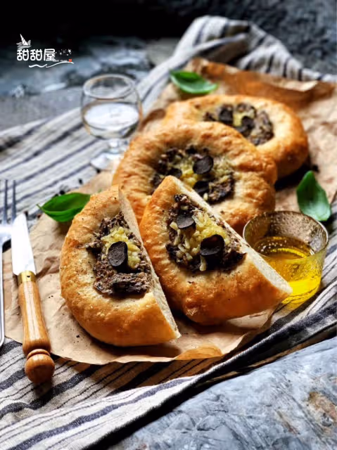 💜☘️黑松露迷你披薩🍕好吃到轉圈圈‼️一塊兒不剩‼️💜