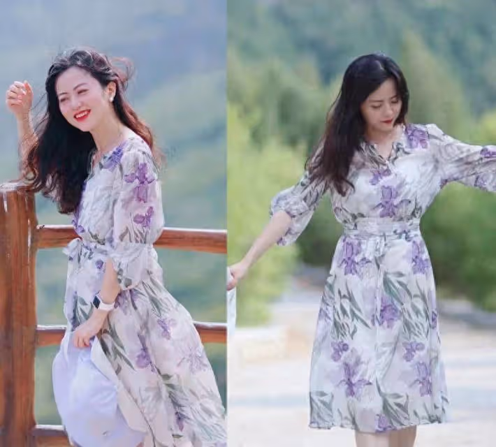 適合老年女性的「裙」式連衣裙,舒適清爽又時尚,彰顯性格和優雅