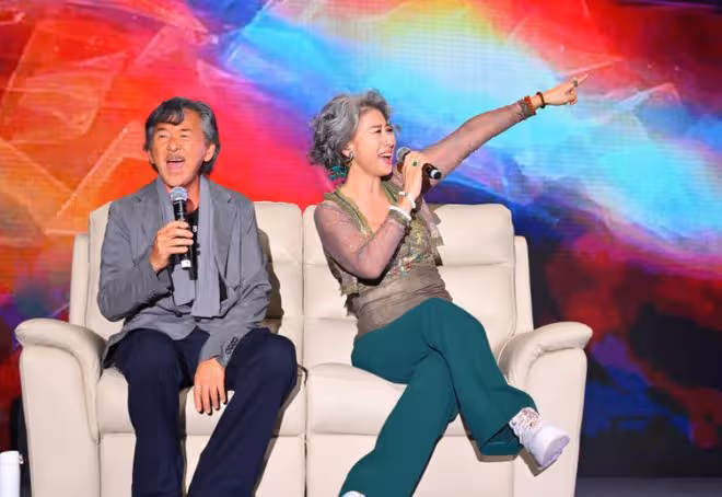 劉德華慶62歲生日,與容祖兒飆歌,現場群星雲集林子祥夫婦也在
