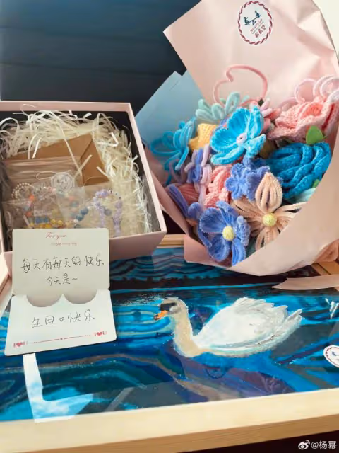 詩冪發糖啦！劉詩詩陪楊冪一起慶生，閨蜜同框賣萌感情超好