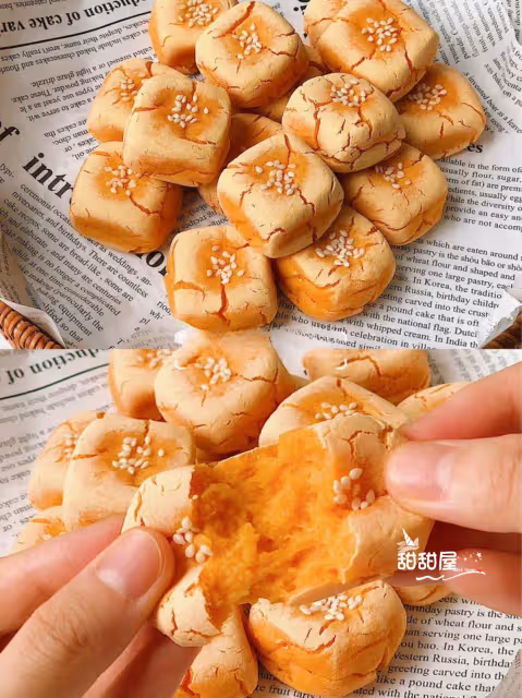 軟糯香甜😋‼️無油低糖紅薯小方🍠‼️💜