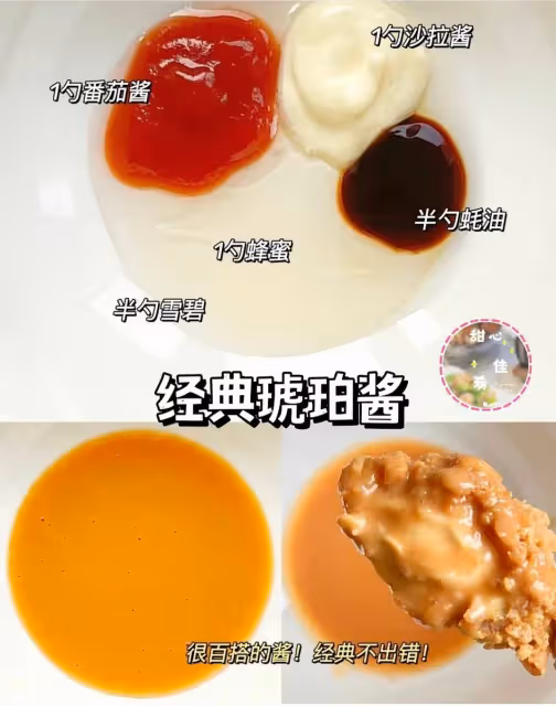萬能炸雞醬公式!百搭醬實現炸雞醬自由