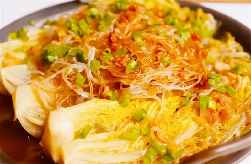 蒜蓉粉絲娃娃菜怎麼做?大廚教你方法,蒜香濃郁,可口美味