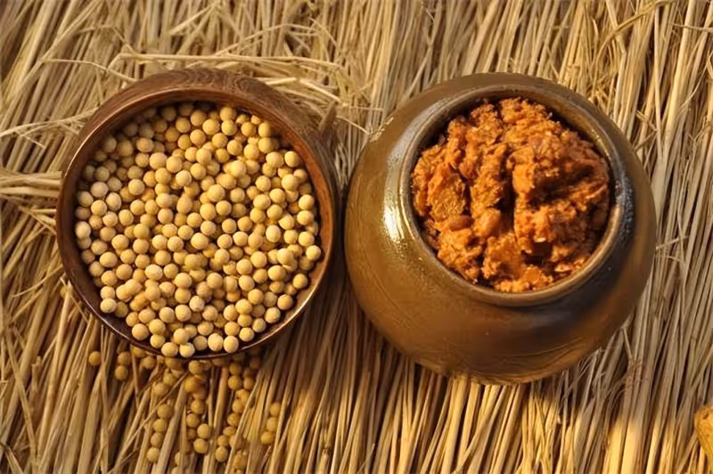 下大醬時,豆子鹽和水的比例是多少?一斤豆如何製作美味的大醬?