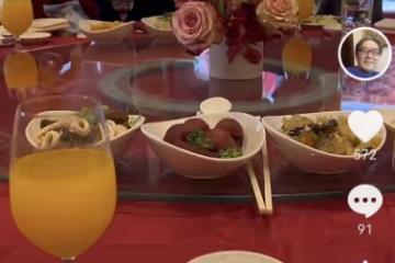 郝劭文回台辦婚禮,與二婚妻子穿著樸素,席開5桌宴請李立群等人
