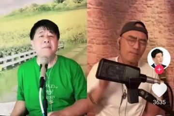 謝莉斯病逝沒幾天，老搭檔王潔實就直播唱歌，參加活動時開懷大笑