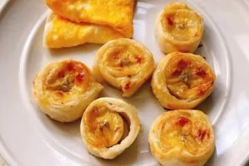 外皮酥脆、內芯香甜,手抓餅香蕉酥,融化你的舌尖,挑戰你的味蕾