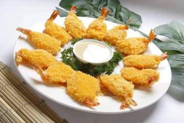 強身壯體營養高,鮮嫩可口、酥香入味,黃金鳳尾蝦上桌就吃光