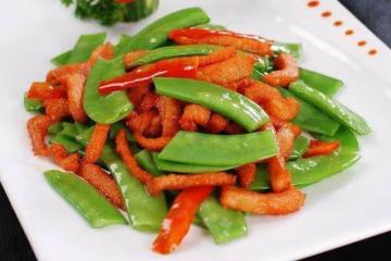 美食嚴選：荷蘭豆炒肉，肉末茄子，香辣毛血旺，肉末香菇的做法