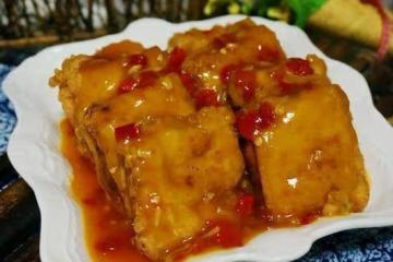 魚香豆腐夾，蘆筍炒蘑菇，紅燒豆腐皮包肉這幾道家常菜的做法