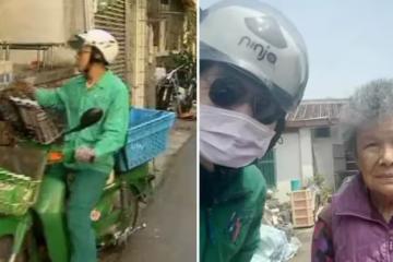 80歲阿嫲拿打火機收掛號信,郵差直覺有異「離開2公里又折返」衝進屋一幕傻了:救了一條命