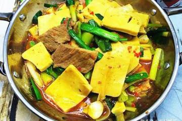精選美食:蒜苗燒千頁豆腐,荷葉粉蒸肉,鳳梨咕嚕蝦,番茄魚片