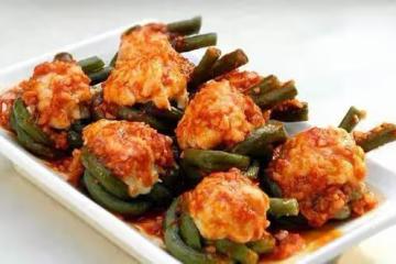 美食精選:雞肉釀豆角,營養糖醋蝦,桂花糯米藕,干鍋香辣啤酒雞