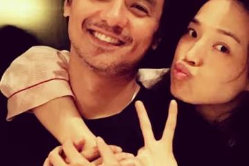 馮德倫春節曬夫妻合影秀恩愛，46歲舒淇秀髮毛糙，好多白髮太真實