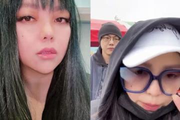 張惠妹帶小6歲男友返鄉過年,穿情侶裝秀恩愛,男方頭上戴鮮花