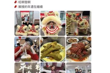 Ella回馬來西亞過春節,公公婆婆家曝光,客廳四面白牆裝修普通