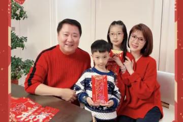 金巧巧澄清被家暴後首曬全家福,總裁老公於冬出鏡,力證夫妻和睦